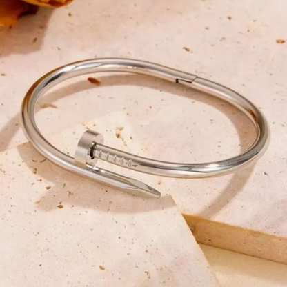 Bracelet Prestige Argenté – Acier Inoxydable